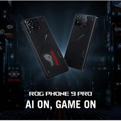 Asus ROG Phone 9 Pro - Negro fantasma - Teléfono inteligente Asus ROG Phone 9 Pro - Negro fantasma - Teléfono inteligente