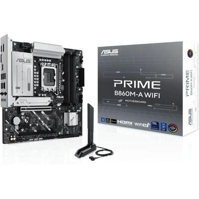 Placa-mãe ASUS Prime B860M-A WIFI Micro ATX - LGA 1851 - DDR5 - Wi-Fi 6E Placa-mãe ASUS Prime B860M-A WIFI Micro ATX - LGA 1851 - DDR5 - Wi-Fi 6E