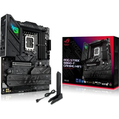 Placa-mãe ASUS B860-F GAMING WIFI - Suporta Intel Core Ultra - DDR5 - PCIe 5.0 Placa-mãe ASUS B860-F GAMING WIFI - Suporta Intel Core Ultra - DDR5 - PCIe 5.0