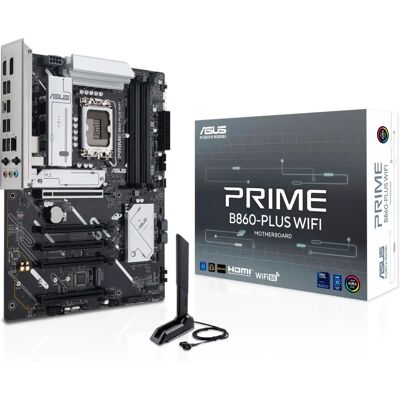 Placa-mãe ASUS Prime B860-Plus WIFI - DDR5, Wi-Fi 6E, ATX Placa-mãe ASUS Prime B860-Plus WIFI - DDR5, Wi-Fi 6E, ATX