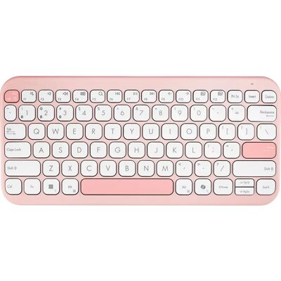 ASUS - KW100 - Różowy - Bezprzewodowy mechaniczny klawiatura ASUS - KW100 - Różowy - Bezprzewodowy mechaniczny klawiatura