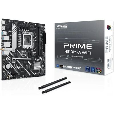 Carte mère ASUS Prime H810M-A WIFI - Micro ATX - LGA1851 - H810 - Publicité Carte mère ASUS Prime H810M-A WIFI - Micro ATX - LGA1851 - H810 - Publicité