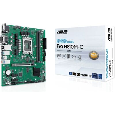 Μητρική ASUS Pro H810M-C-CSM - DDR5, M.2, USB-C, Gigabit LAN Μητρική ASUS Pro H810M-C-CSM - DDR5, M.2, USB-C, Gigabit LAN