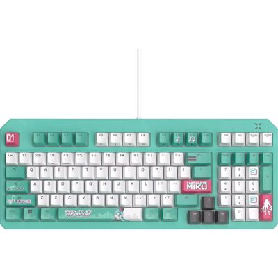 ASUS TUF Gaming K3 Gen II Hatsune Miku Edition Toetsenbord - RGB, Waterdicht IP57, Compact ASUS TUF Gaming K3 Gen II Hatsune Miku Edition Toetsenbord - RGB, Waterdicht IP57, Compact