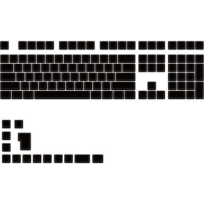 Ducky Svart MDA Profil 132-Tangentsset - Tillbehör till tangentbordet Ducky Svart MDA Profil 132-Tangentsset - Tillbehör till tangentbordet