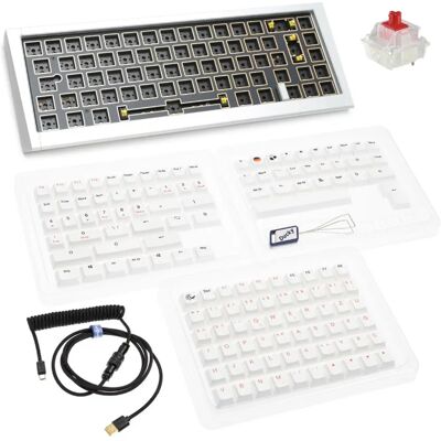 Ducky Outlaw 65 Silber - Mechanische Tastatur Ducky Outlaw 65 Silber - Mechanische Tastatur