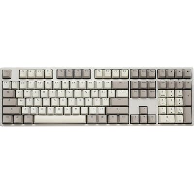 Ducky Origin Vintage Toetsenbord - Universele USB, Mechanisch, RGB, Grijs - Toetsenbord Ducky Origin Vintage Toetsenbord - Universele USB, Mechanisch, RGB, Grijs - Toetsenbord