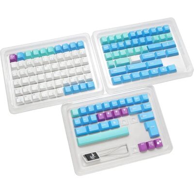 Ducky Frozen Llama Keycap-Set - US 108 PBT Double-Shot Ducky Frozen Llama Keycap-Set - US 108 PBT Double-Shot