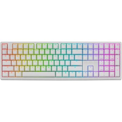 Ducky Zero 6108 Witte Draadloze Gaming Toetsenbord - Toetsenbord Ducky Zero 6108 Witte Draadloze Gaming Toetsenbord - Toetsenbord