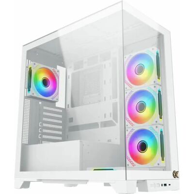 Xigmatek Endorphin Ultra Arctic - ATX-Mittel-tower PC-Gehäuse mit Seitensichtfenster Xigmatek Endorphin Ultra Arctic - ATX-Mittel-tower PC-Gehäuse mit Seitensichtfenster