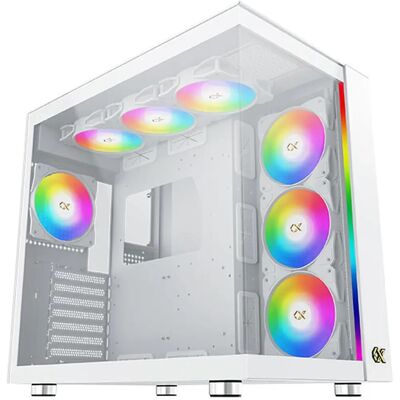 XIGMATEK AQUA Ultra Air Arctic Weiß - ATX Semi-Tower PC-Gehäuse XIGMATEK AQUA Ultra Air Arctic Weiß - ATX Semi-Tower PC-Gehäuse
