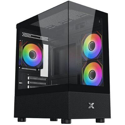 XIGMATEK Alphard M Mini Tour - Verre Trempé - ARGB - Noir Boîtier PC - Publicité XIGMATEK Alphard M Mini Tour - Verre Trempé - ARGB - Noir Boîtier PC - Publicité