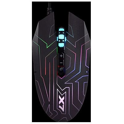 Souris A4Tech X77 - Ambidextre, 2400 DPI, USB Gaming - Publicité Souris A4Tech X77 - Ambidextre, 2400 DPI, USB Gaming - Publicité
