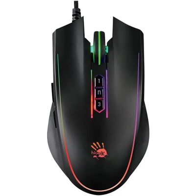 A4tech Bloody Játékműsor - P81S - 8000 DPI - USB - Fekete A4tech Bloody Játékműsor - P81S - 8000 DPI - USB - Fekete