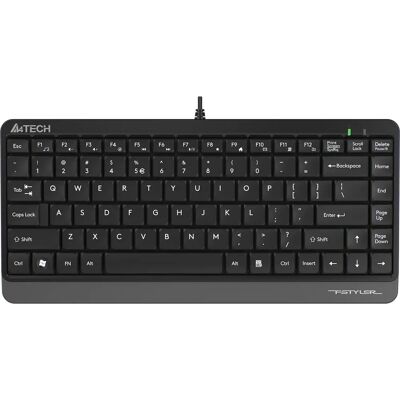 A4Tech FK11 Grau USB-Tastatur - Englisch, Standardgröße A4Tech FK11 Grau USB-Tastatur - Englisch, Standardgröße
