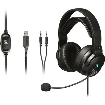 A4tech Bloody G330p Kopfhörer - Kabelgebunden, Schwarz A4tech Bloody G330p Kopfhörer - Kabelgebunden, Schwarz