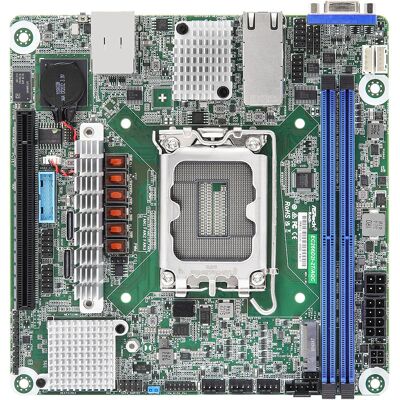 ASRock EC266D2I-2T/AQC Mini ITX moderkort - LGA 1700 - DDR5 ASRock EC266D2I-2T/AQC Mini ITX moderkort - LGA 1700 - DDR5