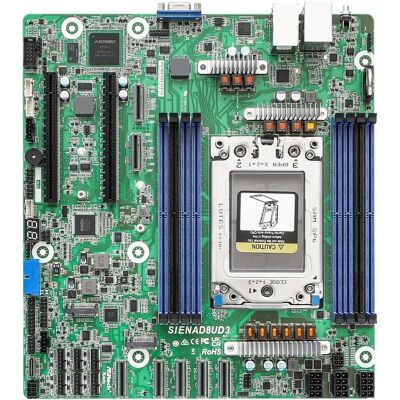 Carte mère ASRock SIENAD8UD3 - Micro-ATX, SP6, simple - Mainboard Carte mère ASRock SIENAD8UD3 - Micro-ATX, SP6, simple - Mainboard
