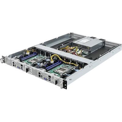 Server Barebone ASRock 1U2N2G-AM5/2T - Rack 1U, Socket AM5, LGA 1718 Server Barebone ASRock 1U2N2G-AM5/2T - Rack 1U, Socket AM5, LGA 1718