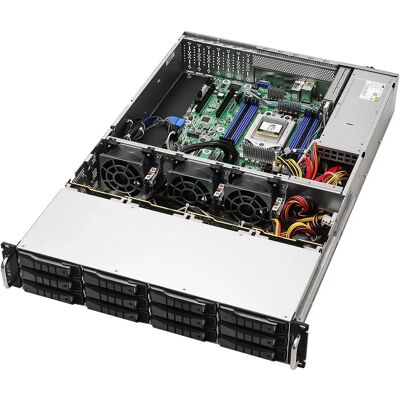 Asrock 2U12L2S-SIENA server barebone - AMD SoC Socket SP6 - DDR5 Asrock 2U12L2S-SIENA server barebone - AMD SoC Socket SP6 - DDR5