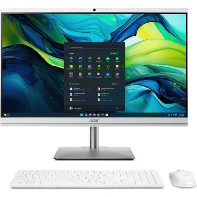 Acer - Aspire C24-195ES - White - 32 GB DDR5 - All-in-One PC Acer - Aspire C24-195ES - White - 32 GB DDR5 - All-in-One PC