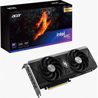 Carte graphique Acer Nitro B570 - 10GB GDDR6 - Noire - Haute performance - Publicité Carte graphique Acer Nitro B570 - 10GB GDDR6 - Noire - Haute performance - Publicité