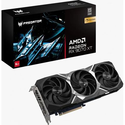 Acer Predator BiFrost Radeon RX 9070 XT OC - Gaming-Grafikkarte Acer Predator BiFrost Radeon RX 9070 XT OC - Gaming-Grafikkarte