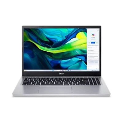 Acer Aspire Go 15 Laptop Intel Core 3 N355 - Pantalla Full HD 15.6" - Plata Acer Aspire Go 15 Laptop Intel Core 3 N355 - Pantalla Full HD 15.6" - Plata