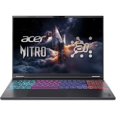 Acer Nitro 16S AI AN16S-61-R5MK - Laptop mit AMD Ryzen AI 9 365, 16 Zoll WQXGA, 32 GB DDR5, 2 TB SSD, RTX 5070 Ti, Wi-Fi 6E, Windows 11 Acer Nitro 16S AI AN16S-61-R5MK - Laptop mit AMD Ryzen AI 9 365, 16 Zoll WQXGA, 32 GB DDR5, 2 TB SSD, RTX 5070 Ti, Wi-Fi 6E, Windows 11
