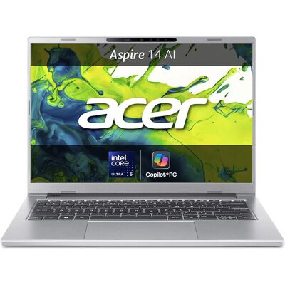 Acer ASPIRE 14 AI A14-53M-543G Copilot+ Intel Core Ultra 5 - 16 GB - 512 GB SSD Laptop Acer ASPIRE 14 AI A14-53M-543G Copilot+ Intel Core Ultra 5 - 16 GB - 512 GB SSD Laptop