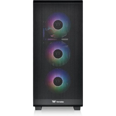 Thermaltake S250 TG ARGB Tour Moyenne Noire - Boîtier PC - Publicité Thermaltake S250 TG ARGB Tour Moyenne Noire - Boîtier PC - Publicité