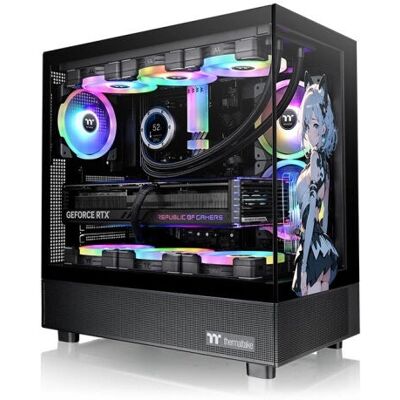Thermaltake View 270 SP Edition Fekete - Számítógép ház - Középső Torony Thermaltake View 270 SP Edition Fekete - Számítógép ház - Középső Torony