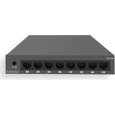 EnGenius ES108 8-Port Gigabit Ethernet Switch - Netzwerk-Switch EnGenius ES108 8-Port Gigabit Ethernet Switch - Netzwerk-Switch