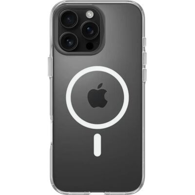 Coque transparente RhinoShield Clear pour iPhone 16 Pro Max - MagSafe - Publicité Coque transparente RhinoShield Clear pour iPhone 16 Pro Max - MagSafe - Publicité