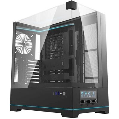 Darkflash DY450 Lüfterloser Computerfall - Schwarz - Unterstützt Wasserkühlung Darkflash DY450 Lüfterloser Computerfall - Schwarz - Unterstützt Wasserkühlung