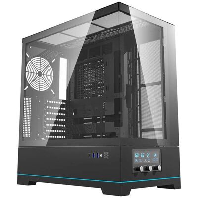 Darkflash Tech DY451 Case Nero - Supporta ATX, mATX, ITX Darkflash Tech DY451 Case Nero - Supporta ATX, mATX, ITX