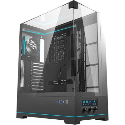 Darkflash DY450L PRO Gehäuse - Unterstützt 8 Ventilatoren, ARGB-Beleuchtung, USB-C Darkflash DY450L PRO Gehäuse - Unterstützt 8 Ventilatoren, ARGB-Beleuchtung, USB-C