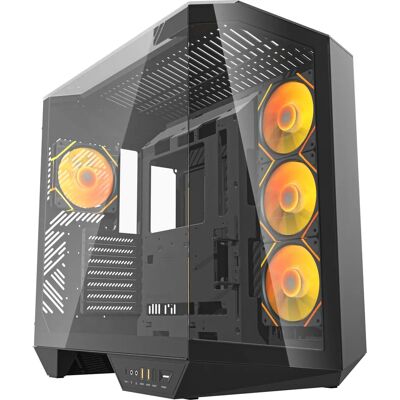 darkFlash DC-DY470-B-ES1 Tour Complète Noire - Boîtier d'Ordinateur - Publicité darkFlash DC-DY470-B-ES1 Tour Complète Noire - Boîtier d'Ordinateur - Publicité