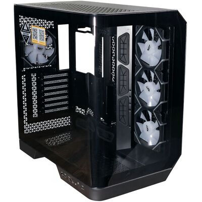 darkFlash DC-DY570-B-ES1 Tour Complète Noire - Boîtier d'Ordinateur - Publicité darkFlash DC-DY570-B-ES1 Tour Complète Noire - Boîtier d'Ordinateur - Publicité