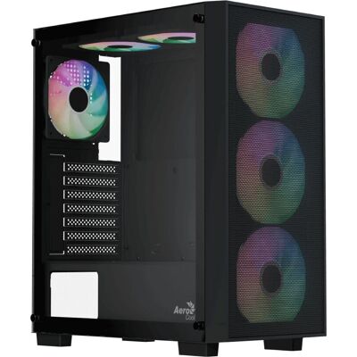 Aerocool B509A Flow ARGB Midi Tower - Computer Gehäuse Aerocool B509A Flow ARGB Midi Tower - Computer Gehäuse