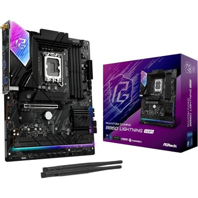 Carte mère ASRock B860 Lightning WiFi - LGA1851, DDR5, WiFi 6E Carte mère ASRock B860 Lightning WiFi - LGA1851, DDR5, WiFi 6E