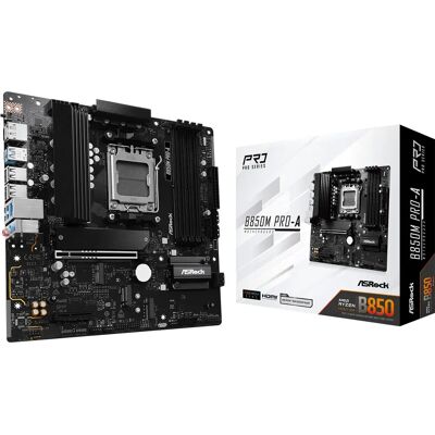 Asrock B850M Pro-A AMD B850 Sockel AM5 micro ATX - Motherboard Asrock B850M Pro-A AMD B850 Sockel AM5 micro ATX - Motherboard