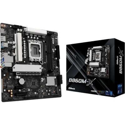 Scheda madre ASRock B860M-X - DDR5, HDMI, ATX Scheda madre ASRock B860M-X - DDR5, HDMI, ATX