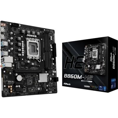 Základní deska ASRock B860M-H2 - Podporuje LGA1851, Dual DDR5, PCIe 4.0 Základní deska ASRock B860M-H2 - Podporuje LGA1851, Dual DDR5, PCIe 4.0