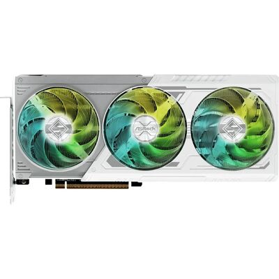 ASRock Radeon RX 9070 XT Steel Legend Gaming-Grafikkarte - 16 GB ASRock Radeon RX 9070 XT Steel Legend Gaming-Grafikkarte - 16 GB