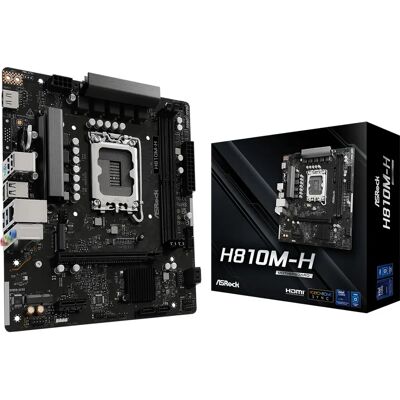 Asrock H810M-H Micro-ATX Mainboard Asrock H810M-H Micro-ATX Mainboard