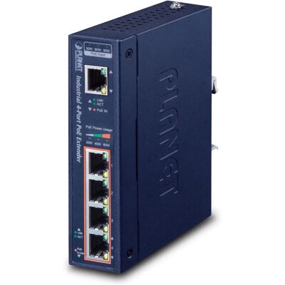 PLANET IPOE-E174 - Nätverksförlängare - Ethernet, Fast Ethernet, Gigabit Ethernet - 5 Portar - Upp Till 100 M PLANET IPOE-E174 - Nätverksförlängare - Ethernet, Fast Ethernet, Gigabit Ethernet - 5 Portar - Upp Till 100 M