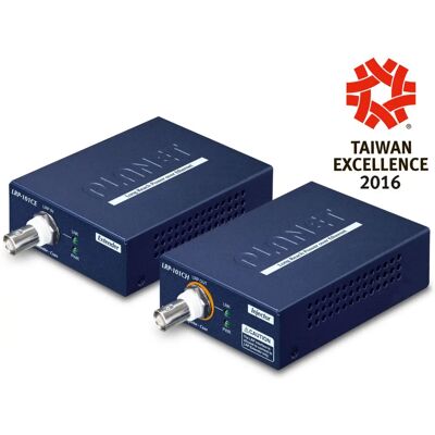 Planet LRP-101C-KIT Network Extender - 10/100/1000 Mbps, Blue Planet LRP-101C-KIT Network Extender - 10/100/1000 Mbps, Blue
