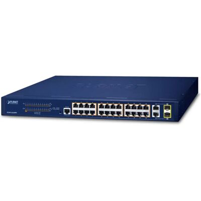 Planet FGSW-2624HPS Managed Layer 2/4 Gigabit Ethernet PoE Switch - 26 Ports Planet FGSW-2624HPS Managed Layer 2/4 Gigabit Ethernet PoE Switch - 26 Ports