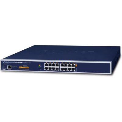 Han-terad Gigabit Ethernet-switch Planet UPOE-800G - Rack-montering Han-terad Gigabit Ethernet-switch Planet UPOE-800G - Rack-montering